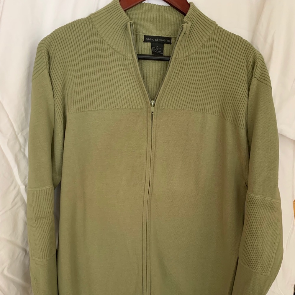 Men’s Zip Up Cardigan Sweater